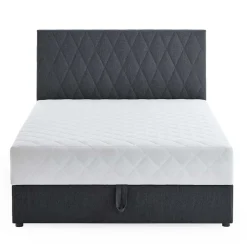 Wohnen Jugendbetten*Polsterbett mit Matratze H2 und Bettkasten - Marianne