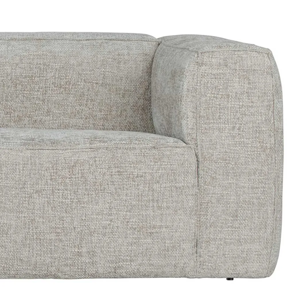Wohnen Sofas|Sofa*Polsterecke aus Strukturstoff Beige - Pulany