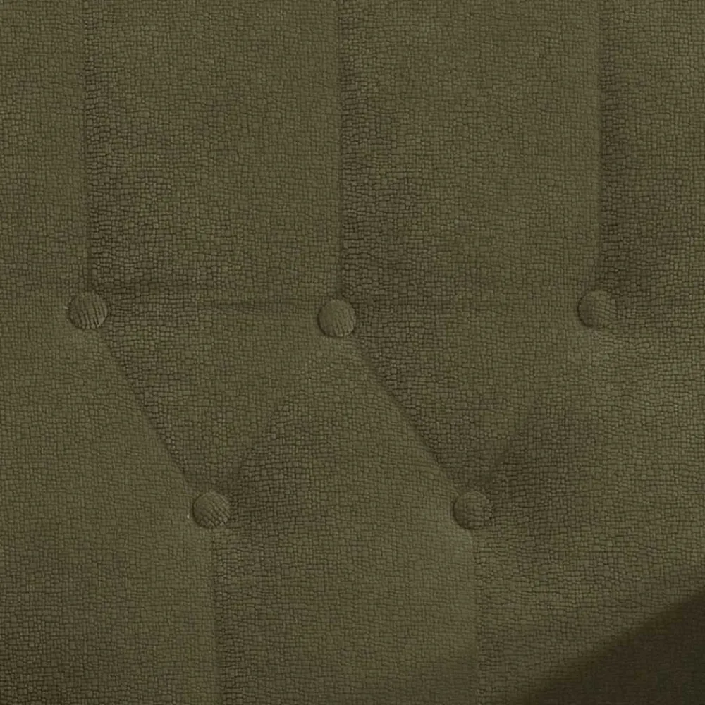 Wohnen Polstergarnitur in Dunkelgrün Flockstoff - Ramira (dreiteilig)