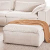 Wohnen Barhocker|Hocker*Polsterhocker in Beige Stoff - Praia