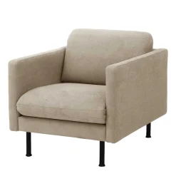Wohnen Polstersessel in Beige mit Schwarz - Roco