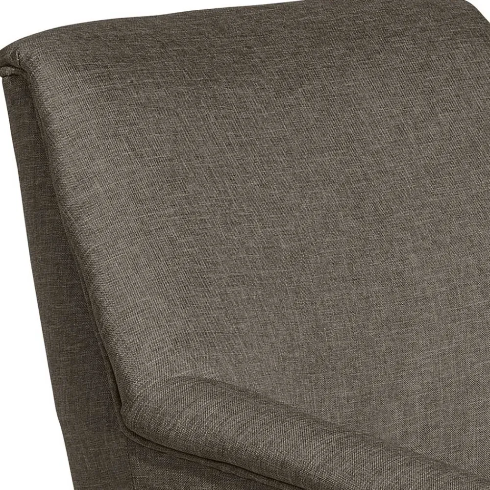 Wohnen Polstersessel in Beigegrau Stoff - Jonas