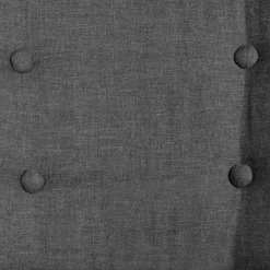 Wohnen Polstersessel in Dunkelgrau Stoff - Cahira