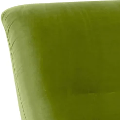 Wohnen Schwarze Möbel|Sessel & Hocker*Polstersessel in Oliv Grün und Schwarz - Sofia