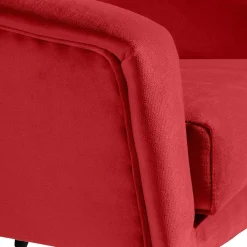 Wohnen Polstersessel in Rot und Schwarz - Zehadra