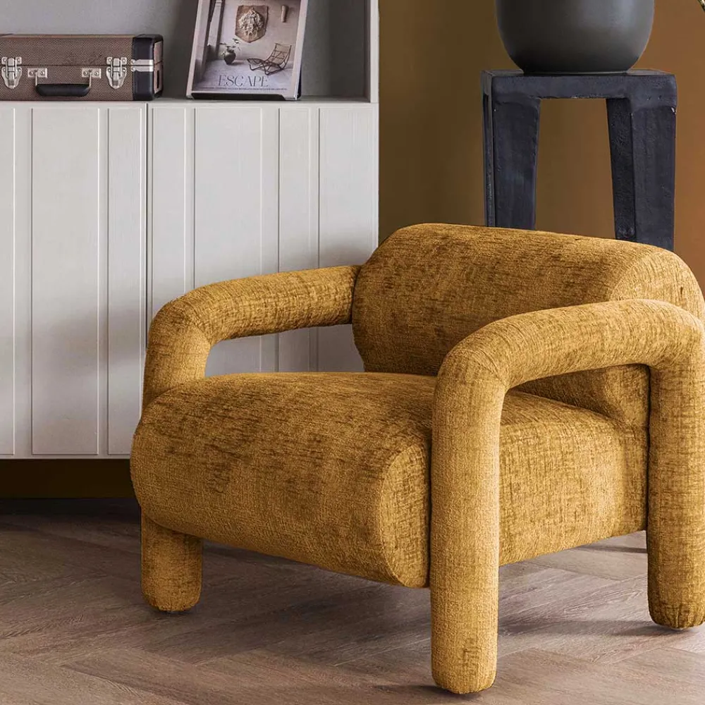 Wohnen Sessel|Designermöbel*Polstersessel in tollem Design aus Samt - Asta