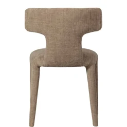 Wohnen Designermöbel|Küchenstühle*Polsterstühle in Beige Stoff - Eradis (2er Set)