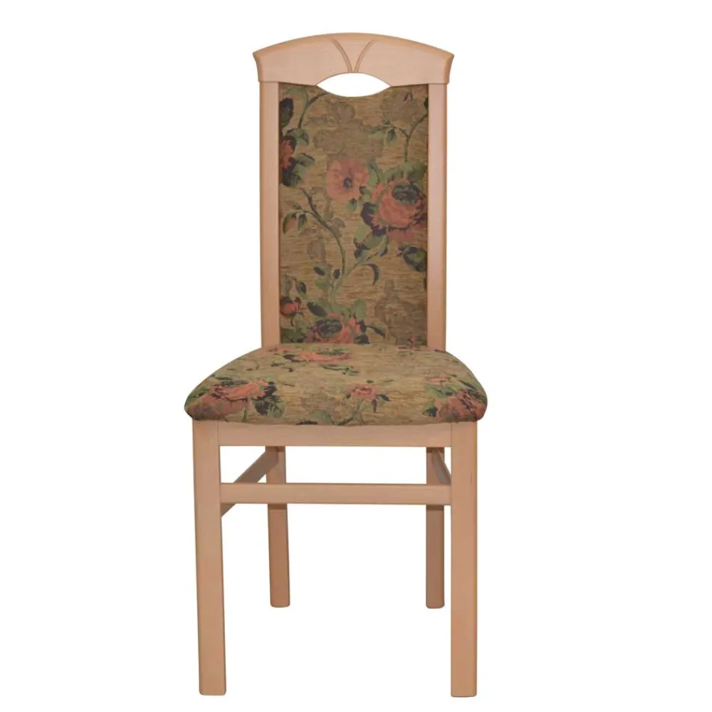 Wohnen Küchenstühle*Polsterstühle mit Blumen Motiv - Vallona (2er Set)