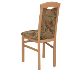 Wohnen Küchenstühle*Polsterstühle mit Blumen Motiv - Vallona (2er Set)