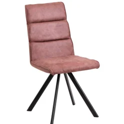 Wohnen Polsterstuhl in Rosenholz - Isabelon (2er Set)