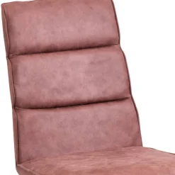 Wohnen Polsterstuhl in Rosenholz - Isabelon (2er Set)