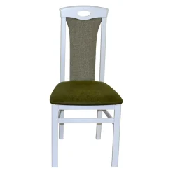 Wohnen Polsterstuhl in Weiß & Grün - Suena (2er Set)