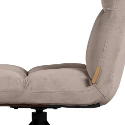 Wohnen Küchenstühle|Esszimmerstühle*Polsterstuhl mit Stativgestell in Beigegrau - Melli