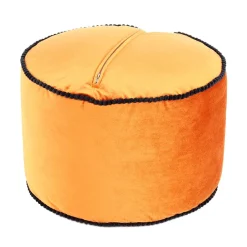 Wohnen Pouf Yogakissen in Bronze Samt - Ynvinata