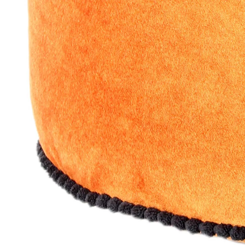 Wohnen Pouf Yogakissen in Bronze Samt - Ynvinata