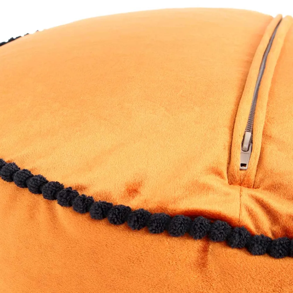 Wohnen Pouf Yogakissen in Bronze Samt - Ynvinata