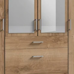 Wohnen Jugendzimmerschränke*Praktischer Kleiderschrank in Plankeneiche - Osicria