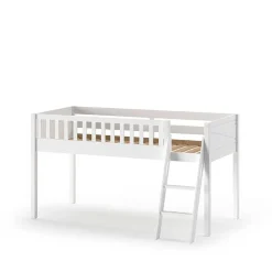 Wohnen Weiße Möbel|Jugendbetten*Prinzessin Spielbett Hochbett in Weiß - Brusetta