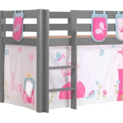 Wohnen Kinderbetten|Kindermöbel*Prinzessinnen Spielbett mit Rutsche - Agnesco