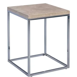 Wohnen Quadratischer Beistelltisch Loft Style Conory mit Beton Dekor