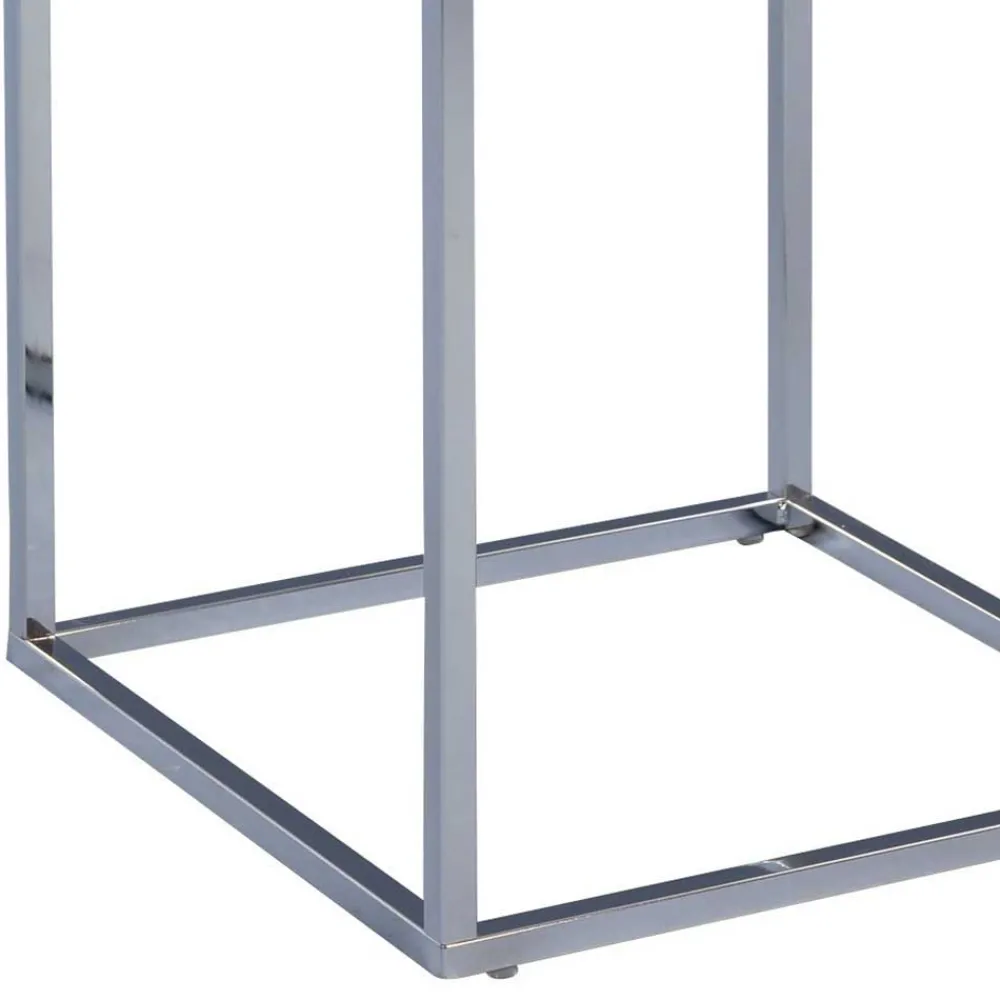 Wohnen Quadratischer Beistelltisch Loft Style Conory mit Beton Dekor