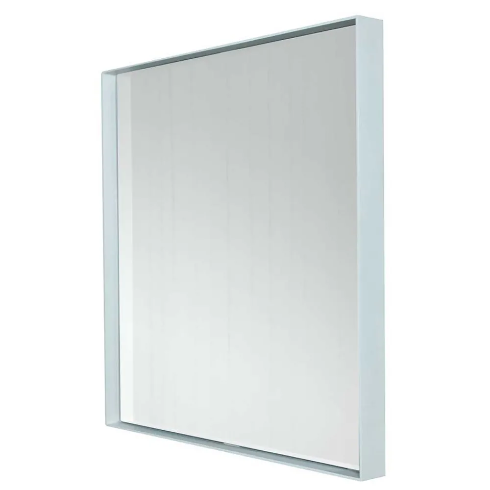 Wohnen Quadratischer Spiegel in Weiß - Sandja