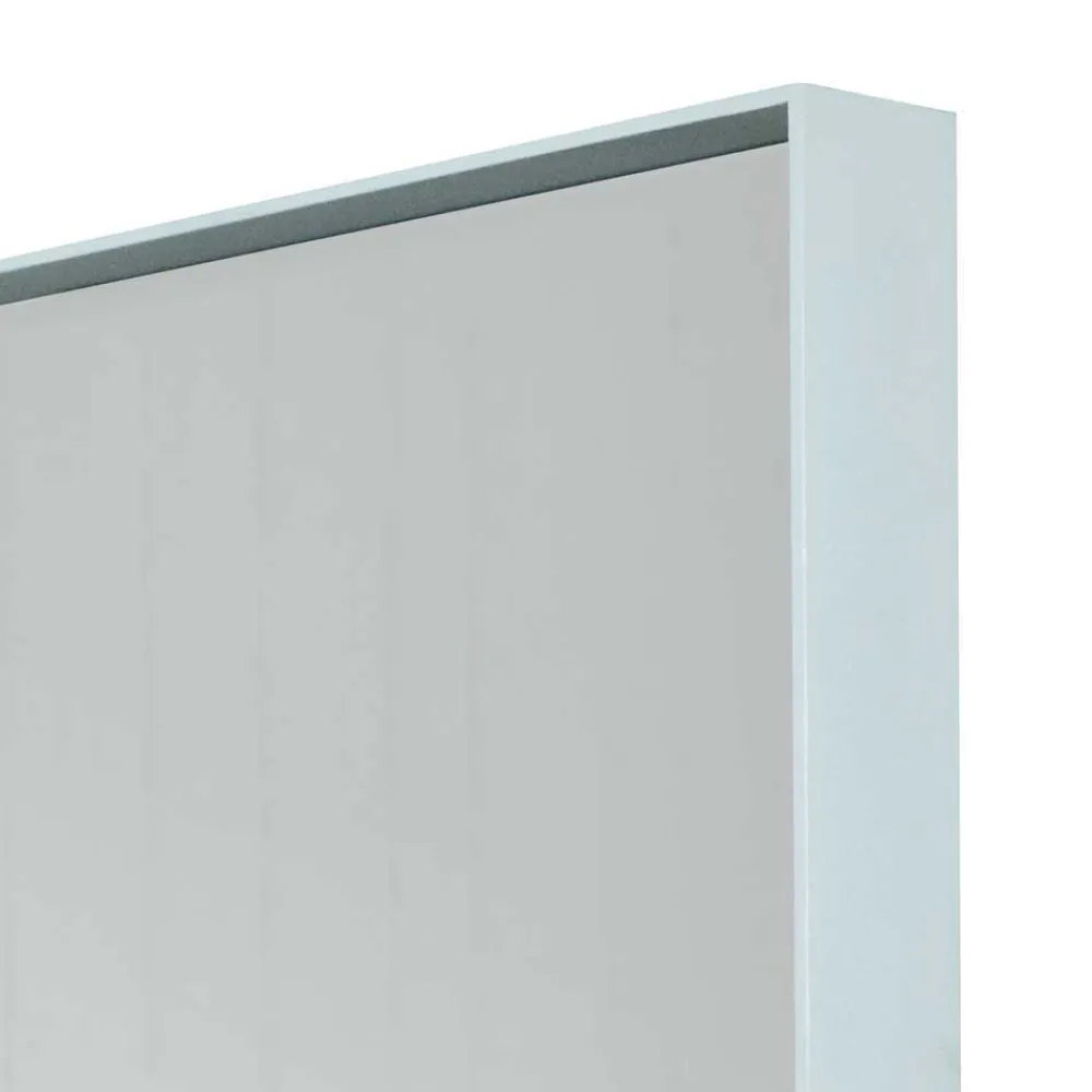 Wohnen Quadratischer Spiegel in Weiß - Sandja