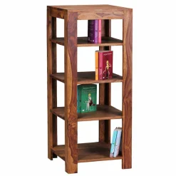 Wohnen Esszimmerregale|Regale*Quadratisches Holzregal Hoslo mit fünf Ablagen