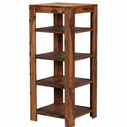 Wohnen Esszimmerregale|Regale*Quadratisches Holzregal Hoslo mit fünf Ablagen