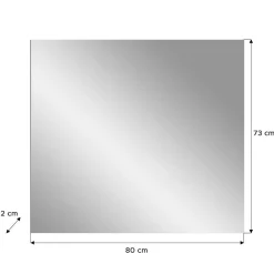 Wohnen Spiegel|Flurspiegel*Rahmenloser Flurspiegel - 80x73x2 cm - Norja