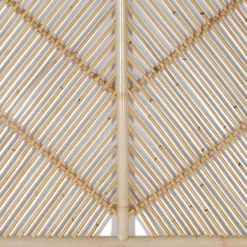 Wohnen Rattan Bett Kopfteil in Natur - Naas