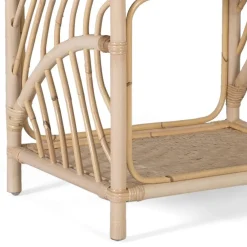 Wohnen Rattan Nachtkommode mit zwei Ablagen - Robin