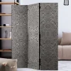 Wohnen Wohnzimmer-Regale|Orientalische Möbel*Raumteiler mit Mandala Motiv in Grau - Sololos