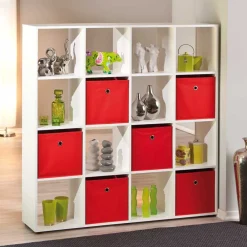 Wohnen Esszimmerregale|Regale*Raumtrenner Perlos in Weiß