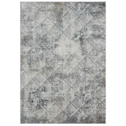 Wohnen Rechteck Teppich mit Rauten Kachel Muster - Nadescha