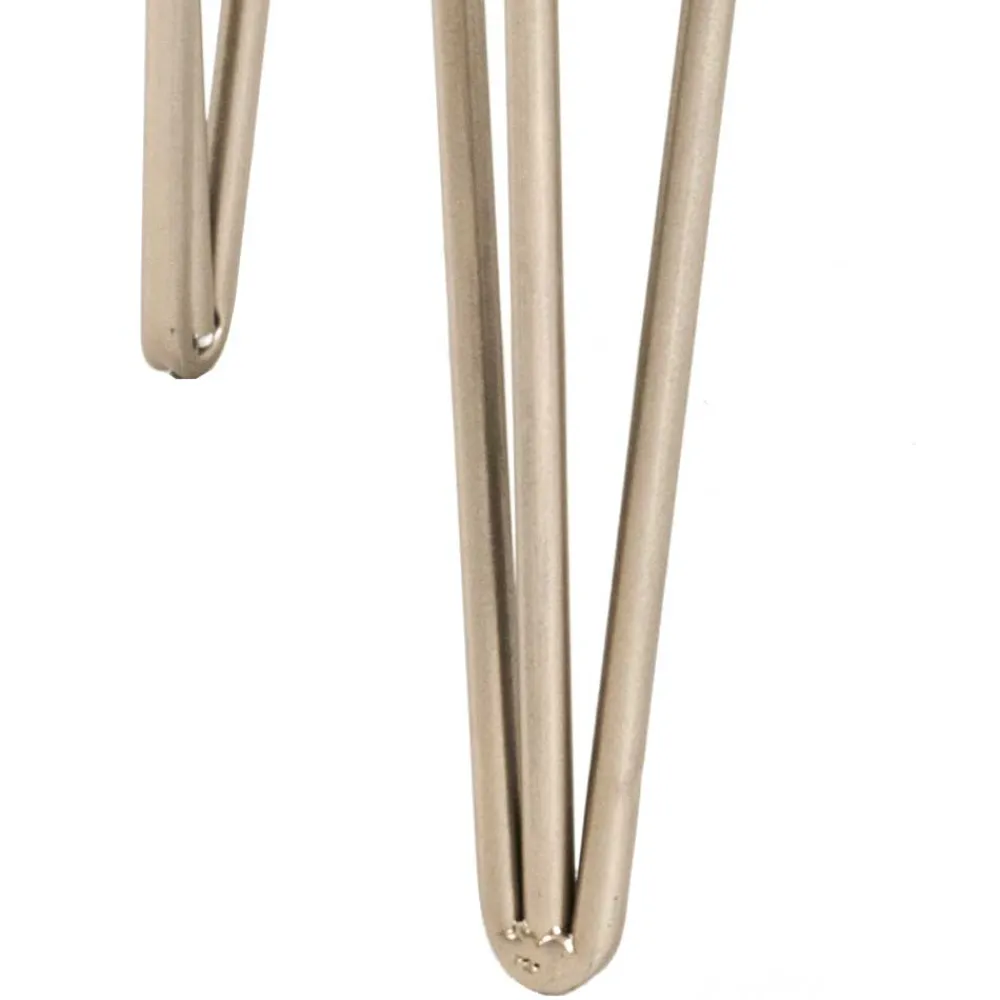 Wohnen Braune Möbel|Glasmöbel*Rechteckiger Beistelltisch mit Spiegelglas Platte - Fire