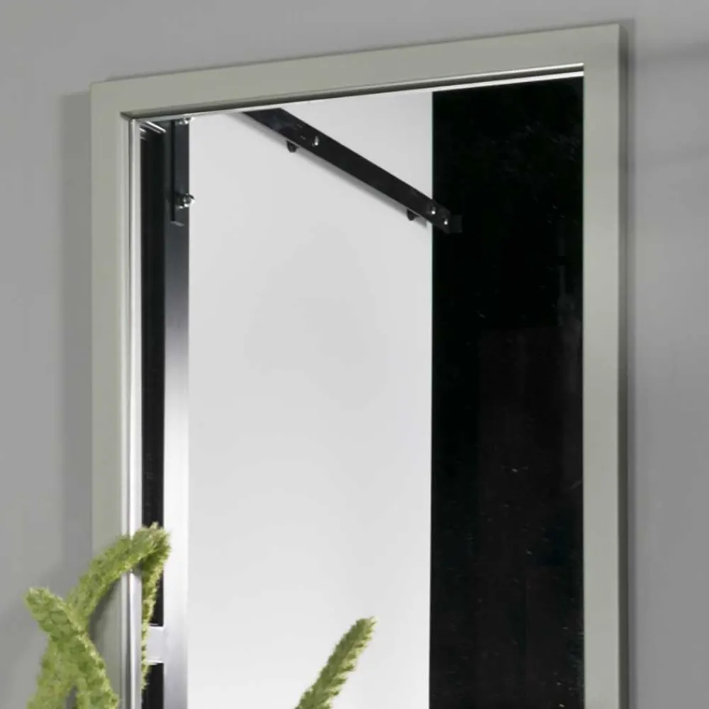 Wohnen Rechteckiger Flur Spiegel in Graugrün - Monterrey