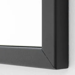 Wohnen Spiegel|Flurspiegel*Rechteckiger Spiegel mit Stahlrahmen - Glanco