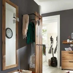 Wohnen Rechteckiger Wandspiegel mit Holzrahmen - Alsbetas