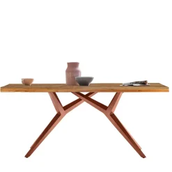 Wohnen Naturholzmöbel|Tische*Recyclingholz Esstisch aus Teak - Ereventas