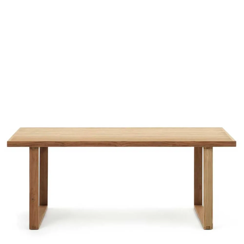 Wohnen Recyclingholz Gartentisch aus Teak - Kastrona