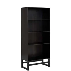 Wohnen Regal aus Kiefer in Dunkelbraun - Helias