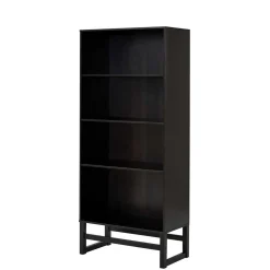 Wohnen Regal aus Kiefer in Dunkelbraun - Helias