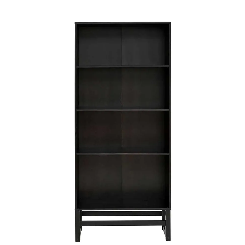 Wohnen Regal aus Kiefer in Dunkelbraun - Helias