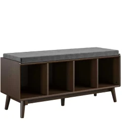 Wohnen Schuhschränke|Garderobenbänke*Regal Bank mit vier Fächern - Despelin