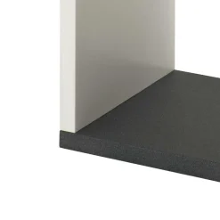 Wohnen Wohnzimmer-Regale|Esszimmerregale*Regal Baptus in Weiß Grau