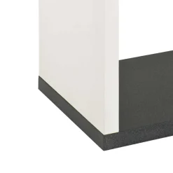 Wohnen Wohnzimmer-Regale|Esszimmerregale*Regal Baptus in Weiß Grau