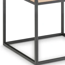 Wohnen Regal Beistelltisch aus heller Eiche - Biskaia