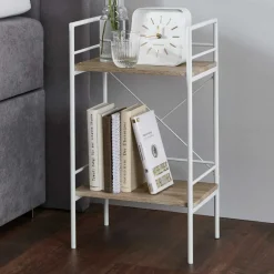 Wohnen Regal Beistelltisch in Sonoma-Eiche NB - Quartia