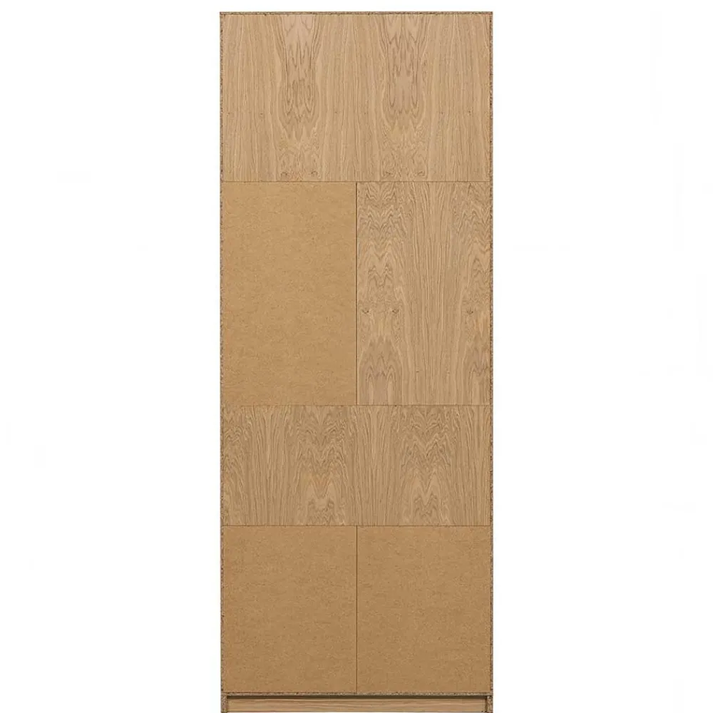 Wohnen Regal mit vier Fächern und drei Türen - Ewana